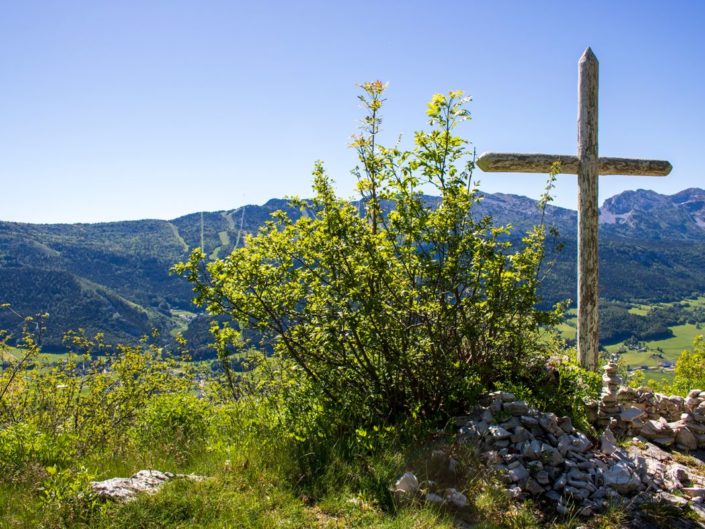 La croix de Jaume dans le massif du Vercors, France